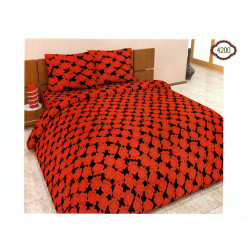 100% ПАМУЧНО Спално Бельо ROZE 2